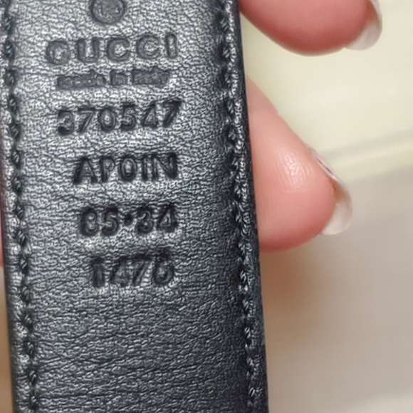 Gucci belts.  Used in perfect condition main image 5